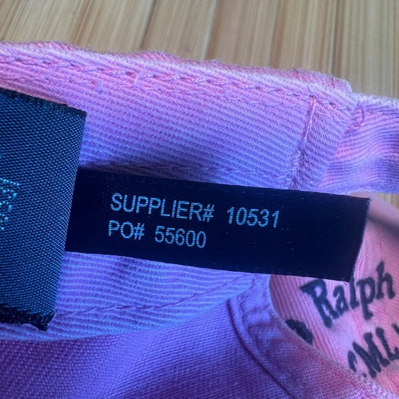Polo Ralph Lauren Women’s Pink Hat #3 MCMLXVII O/S - Picture 9 of 10